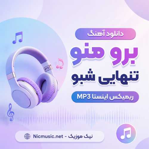 برو منو تنهایی شبو - برو منو تنهایی